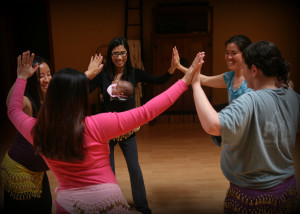 Dancing for Birth class - powerful mama circle